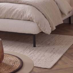 Tallulah Double Bed - Chalk White Boucle - thumbnail 5