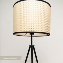 Litton 130cm Metal Floor Lamp - Black - thumbnail 3