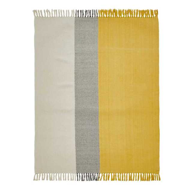 Selu 125x150cm Yellow Throw - image 1