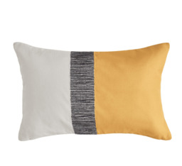 Selu 35x55cm Striped Cushion Cover - Yellow