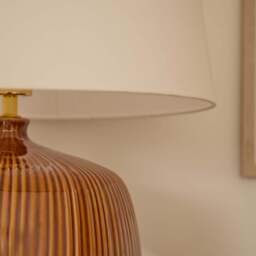 Tongham 31cm Ceramic Lamp Base - Saffron Yellow - thumbnail 5