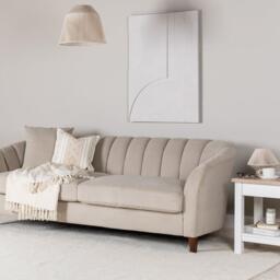 Bampton Alabaster White Side Table - thumbnail 6