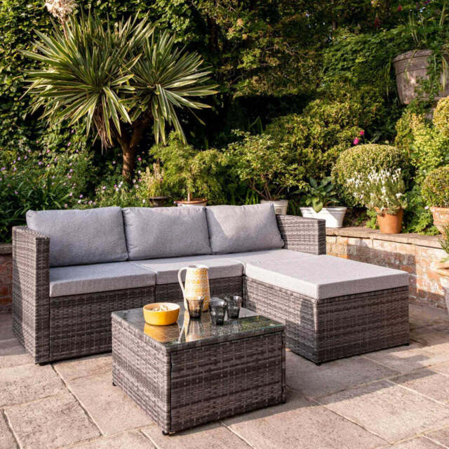 Weston Set of Cushion Covers - Grey/Black - image 1