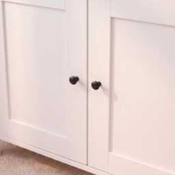 Bampton 2 Door Sideboard - Alabaster White - thumbnail 4