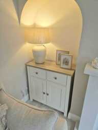 Bampton 2 Door Sideboard - Alabaster White - thumbnail 6