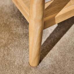 Tilly 40cm Square Side Table - Whitewash Oak - thumbnail 6
