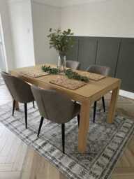 Magnus Pale Oak Dining Table - Extendable - thumbnail 2