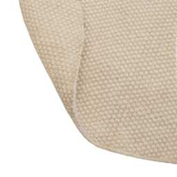 Atcham Clay/ Natural Round Rug  Wool with Cotton  - 200cm - thumbnail 4