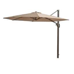 Fira Cappuccino Cantilever Parasol - 2.5m Square