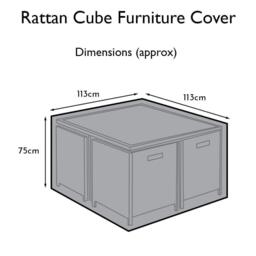 Garden Furniture Cover For 8 Seater Cube Dining Set - thumbnail 1