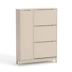 Coby Shoe Cabinet with Shelves - Driftwood - thumbnail 4