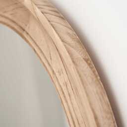 Langton 75cm Wooden Mirror - Natural - thumbnail 3