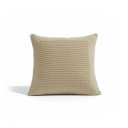 Hayes 45 x 45cm Velvet Cushion Cover - Clay Stripe