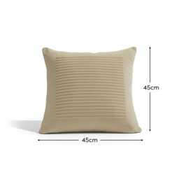 Hayes 45 x 45cm Velvet Cushion Cover - Clay Stripe - thumbnail 6
