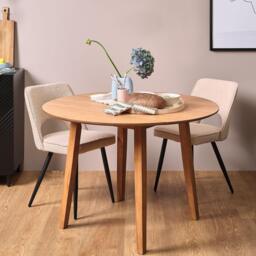 Charlie Classic Oak Dining Table - Drop Leaf - thumbnail 3