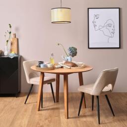 Charlie Classic Oak Dining Table - Drop Leaf - thumbnail 2
