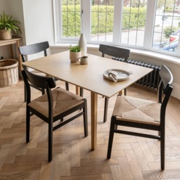 Charlie Classic Oak Dining Table - Extendable - thumbnail 2