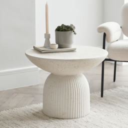 Zaliki Pearl Terrazzo Concrete Coffee Table