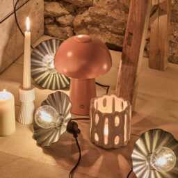 Brockhill Rechargeable Lamp - Blush Pink - thumbnail 4