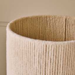 Lohi 52cm Table Lamp - Natural Chenille - thumbnail 6