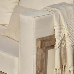 Akira Corner Sofa Garden Cushion Covers - Linen - thumbnail 3