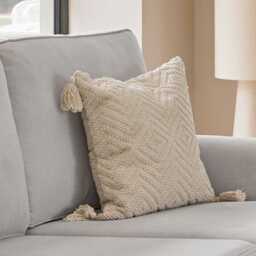 Annabelle 3 Seater Sofa - Cloud Grey with Pale Oak Legs - thumbnail 4