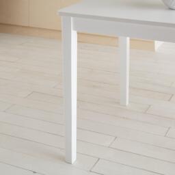 Paul White Dining Table - Extendable - Small - thumbnail 3