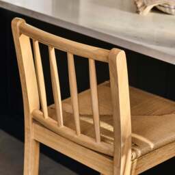 Tilly Bar Stool, Whitewash Oak and Natural String - thumbnail 3