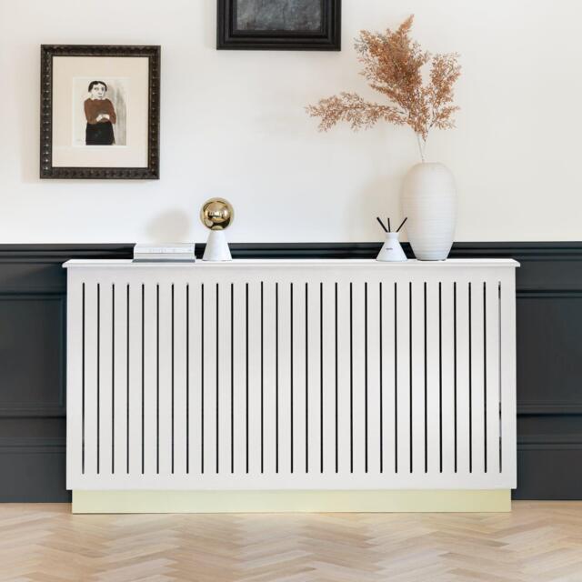 Iliana Large Radiator Cover - Snow White - image 1
