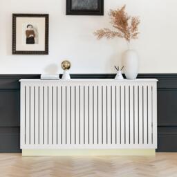 Iliana Large Radiator Cover - Snow White - thumbnail 1