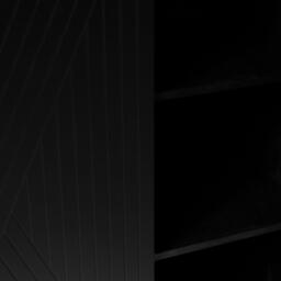 Jack Shoe Cabinet - Geometric - Black - thumbnail 4