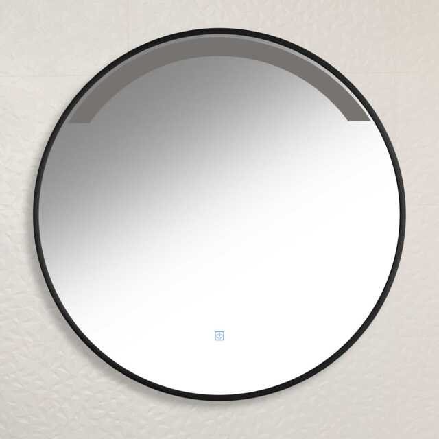 Kimbridge Black Bathroom Mirror - with LED Lights - image 1
