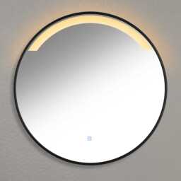 Kimbridge Black Bathroom Mirror - with LED Lights - thumbnail 6