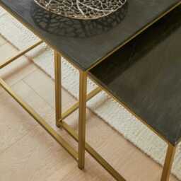 Holton 30cm Decorative Bowl - Black Metal - thumbnail 4
