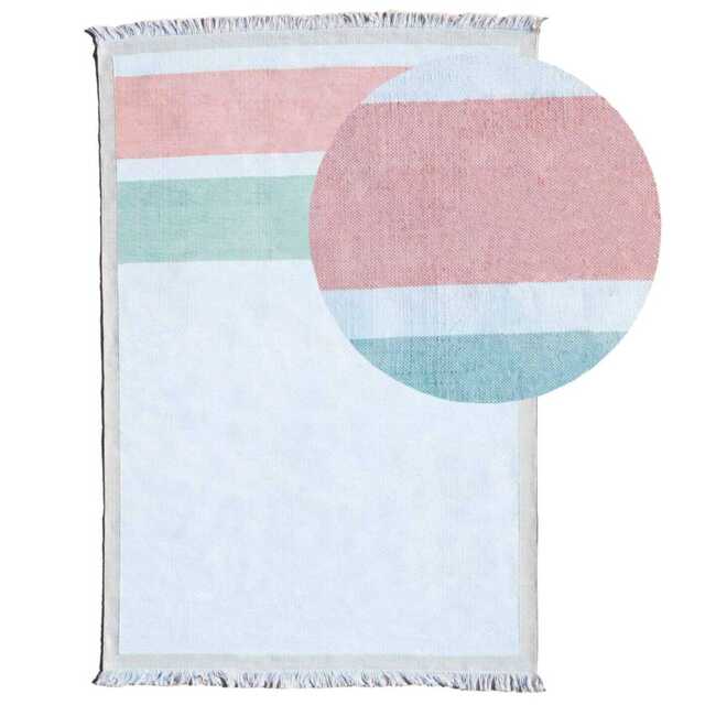 Whitbeck Striped Outdoor Pet Rug - Natural - 160cm x 230cm - image 1