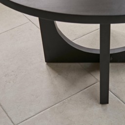 Jade Jet Black Round Acacia Dining Table Set - 4 Seater - Freya Fern Green Dining Chairs - Black Legs - thumbnail 5