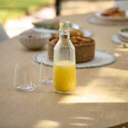 Willow Whitewash Oval Dining Table - thumbnail 5