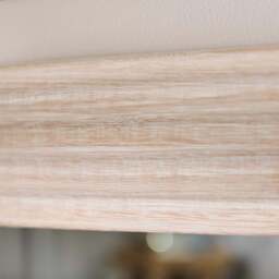Orkney 100x70cm Wooden Mirror - Whitewash - thumbnail 4