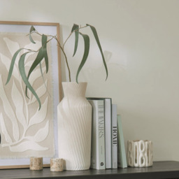 Bayswater 35cm Ceramic Vase - Beige - thumbnail 2