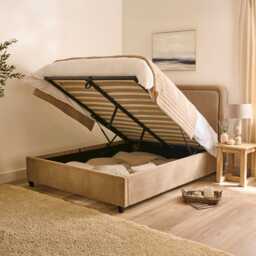 Robyn Double Ottoman Bed - Driftwood - thumbnail 4