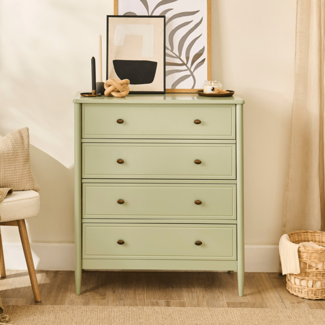 Aubrey 4 Drawer Chest of Drawers - Pistachio Green - image 1