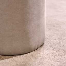 Abigail Storage Pouffe/Footstool - Soft Beige - thumbnail 6