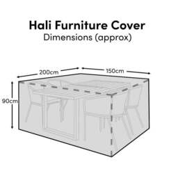 Hali Table 4-Seater Furniture Cover - 200x150x90cm