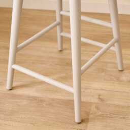 Silvester Grey Bar Stool with Backrest - thumbnail 6