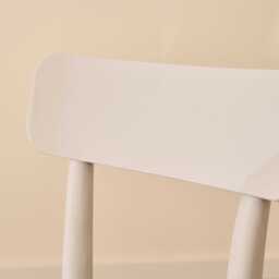 Silvester Grey Bar Stool with Backrest - thumbnail 3