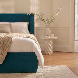 Hannah King Ottoman Bed - Deep Teal - thumbnail 5