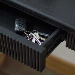 Raleigh Black Console Table - thumbnail 3