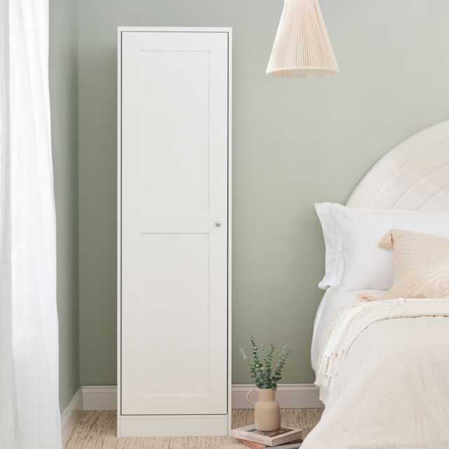 Stevie Single Wardrobe - White - image 1