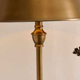 Stowe 59cm Metal Table Lamp - Gold - thumbnail 3