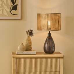 Breamore 30cm Lamp Base - Dark Grey - thumbnail 2
